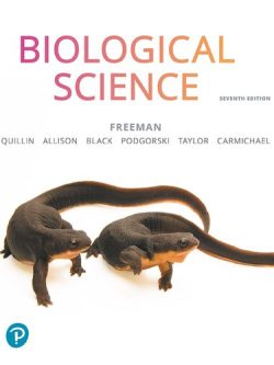 Biological Science (7th Edition) By Scott Freeman – eBook