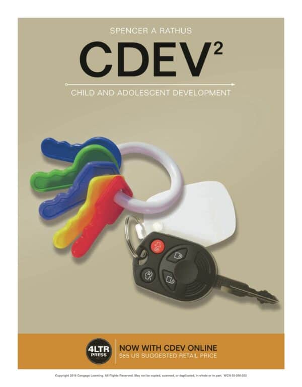 CDEV2 - Child and Adolescent Development (2nd Edition) – Rathus – eBook PDF