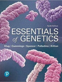 Essentials of Genetics (10th Edition) – eBook