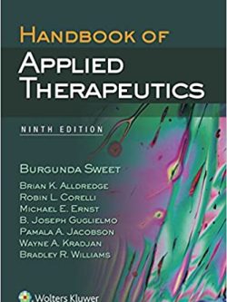 Handbook of Applied Therapeutics (9th Edition) – eBook PDF