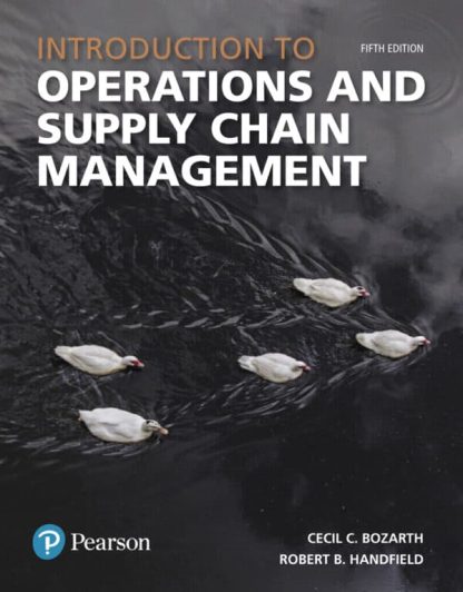 Introduction to Operations and Supply Chain Management (5th Edition) – eBook PDF