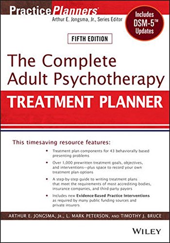 The Complete Adult Psychotherapy Treatment Planner (5th Edition) – eBook PDF